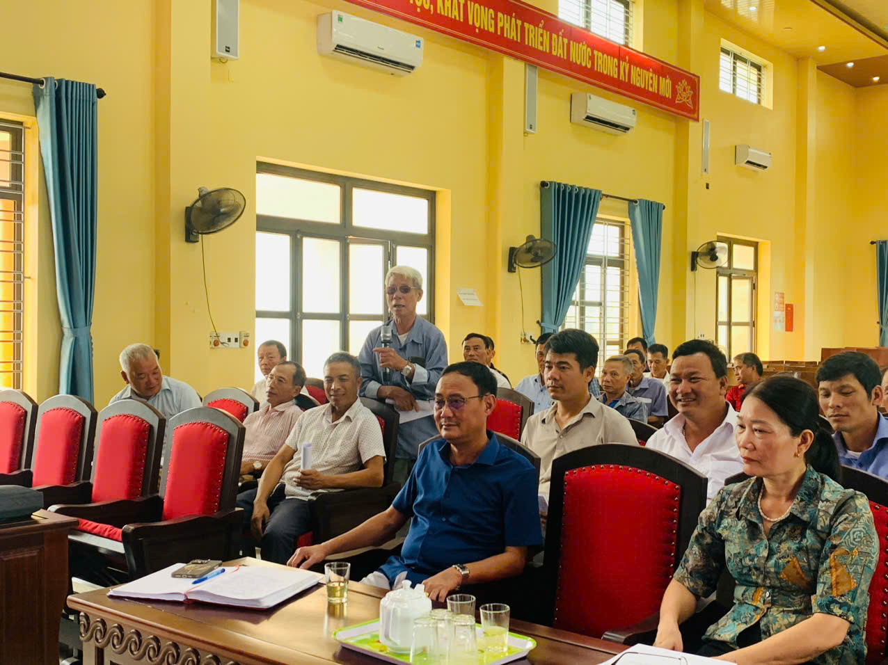 UBND XÃ ĐÔNG THUỴ ANH TRIỂN KHAI THỰC HIỆN ĐĂNG KÝ ĐẤT ĐAI ĐỐI VỚI CÁC THỬA ĐẤT CHƯA ĐƯỢC KÊ KHAI ĐĂNG KÝ TRÊN ĐỊA BÀN XÃ