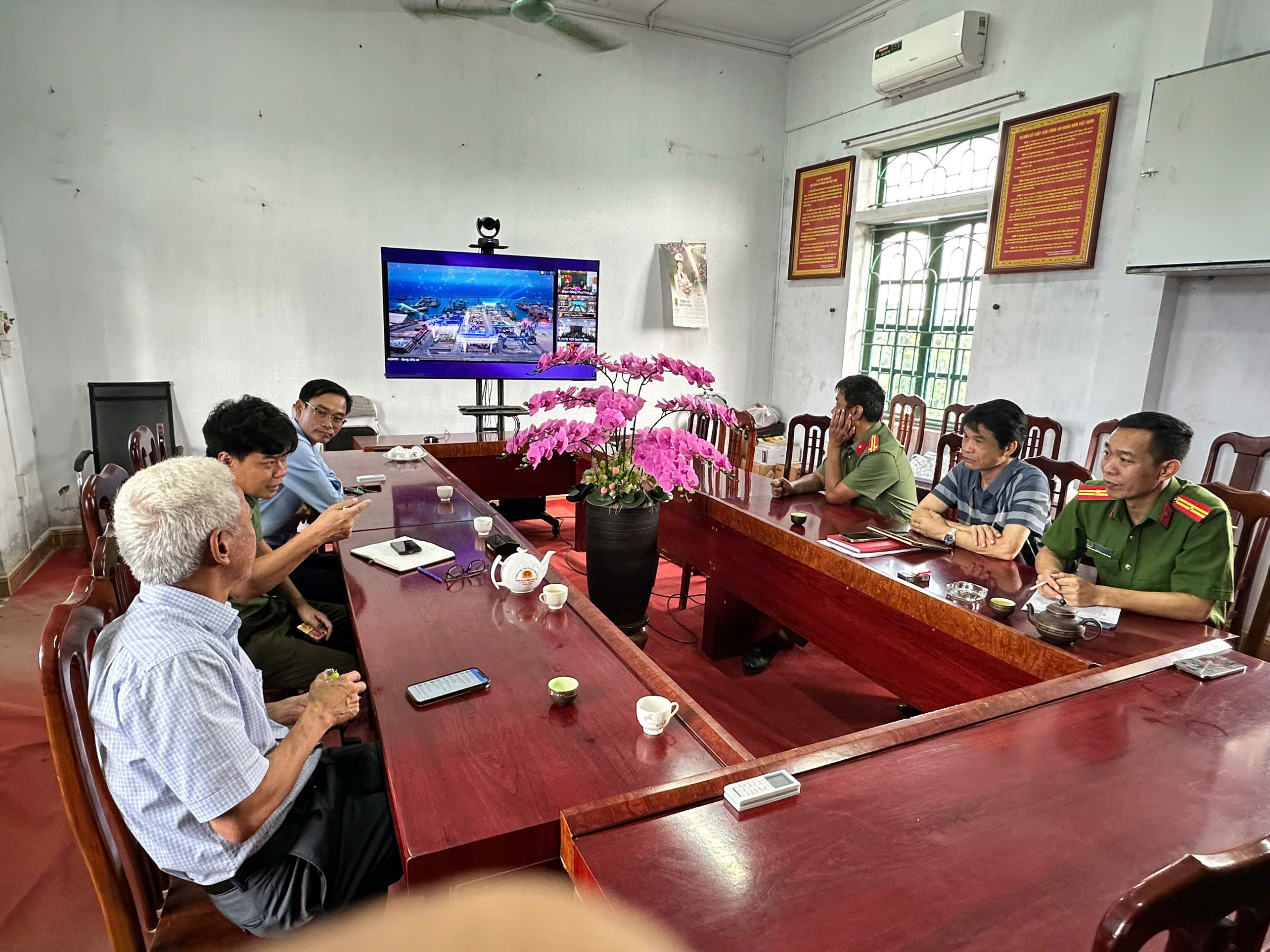 XÃ ĐÔNG THỤY ANH DỰ LỄ MÍT TINH HƯỞNG ỨNG NGÀY AN NINH MẠNG VIỆT NAM VÀ PHIÊN HỌP THƯỜNG KỲ BAN CHỈ ĐẠO AN NINH MẠNG QUỐC GIA NĂM 2026