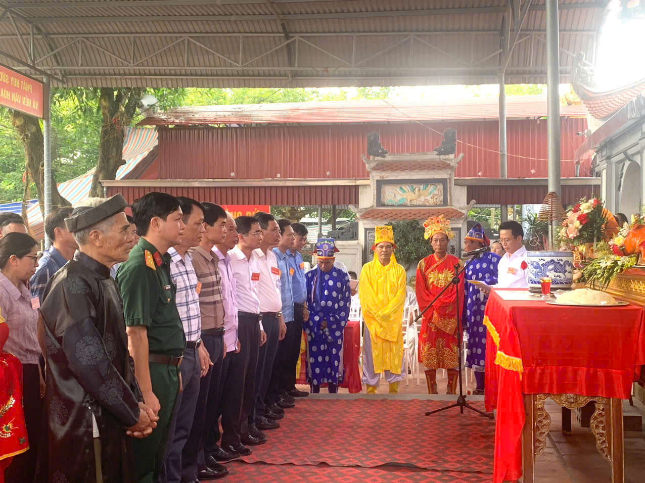 XÃ ĐÔNG THỤY ANH KHAI MẠC LỄ HỘI TRUYỀN THỐNG ĐỀN CHÒI NĂM 2026