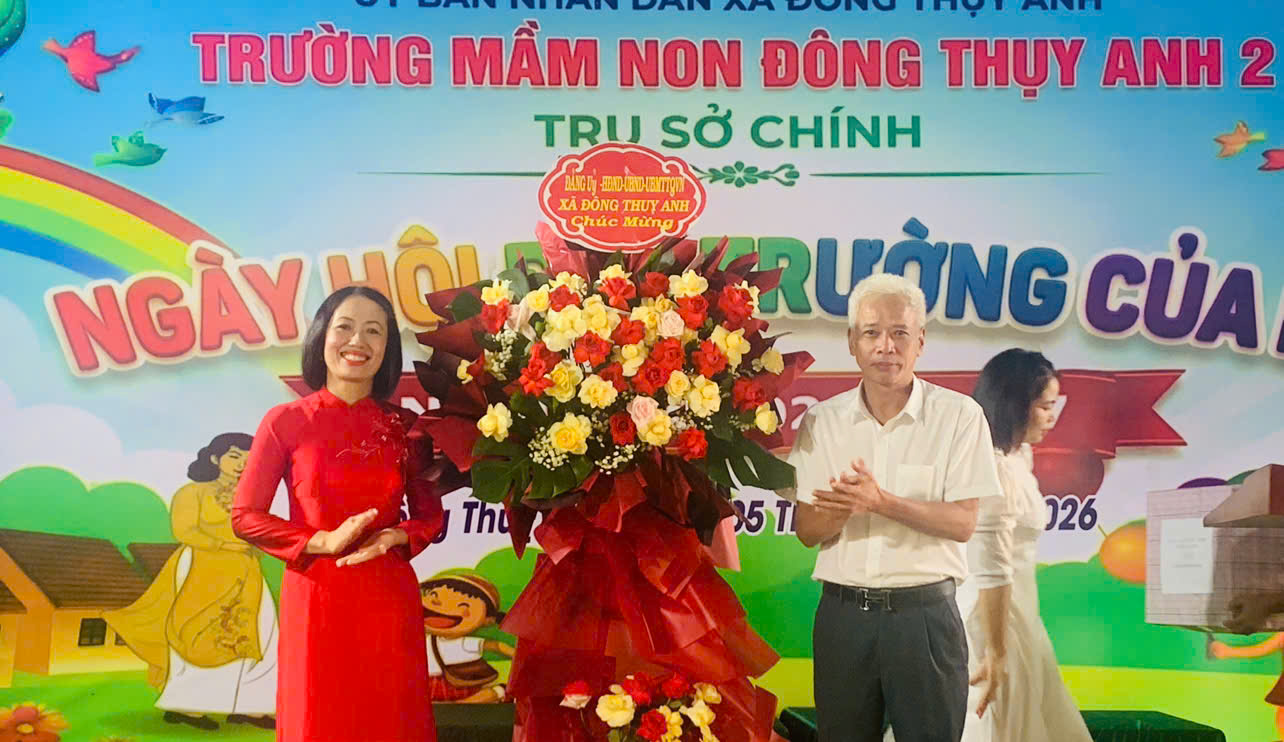 XÃ ĐÔNG THỤY ANH TỔ CHỨC KHAI GIẢNG NĂM HỌC 2026 – 2027