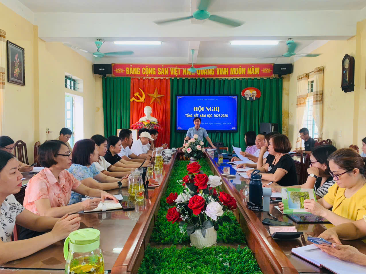 TRƯỜNG TIỂU HỌC VÀ THCS THUỴ AN TỔNG KẾT NĂM HỌC 2025  - 2026