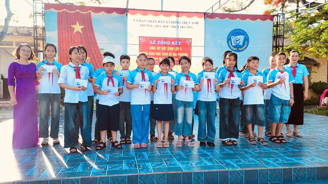 TRƯỜNG TIỂU HỌC THỤY TRƯỜNG TỔNG KẾT NĂM HỌC 2025 – 2026