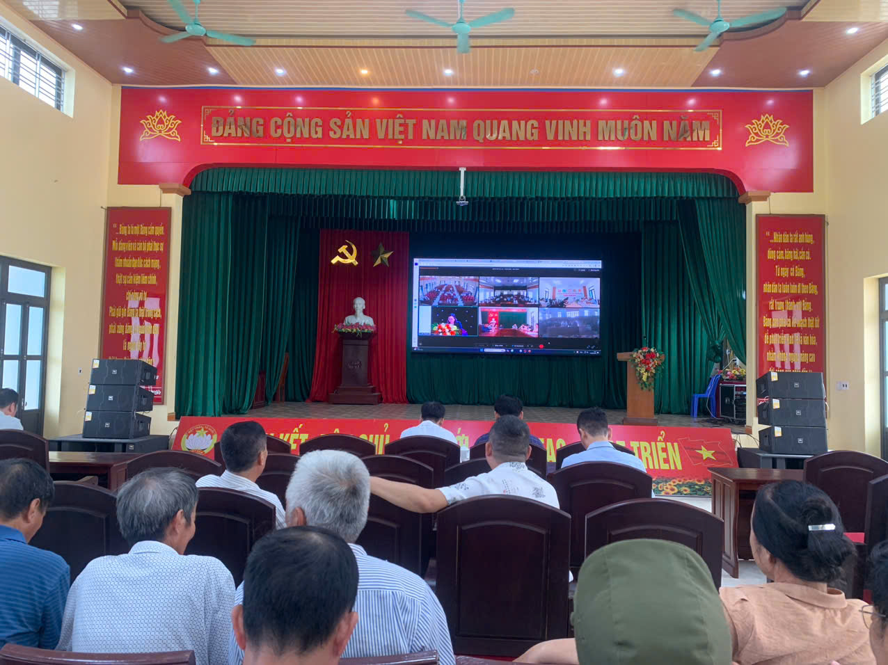 UB MTTQ VIỆT NAM XÃ ĐÔNG THUỴ ANH TỔ CHỨC HỘI NGHỊ TRỰC TUYẾN NGHIÊN CỨU, HỌC TẬP, QUÁN TRIỆT VÀ TRIỂN KHAI NGHỊ QUYẾT ĐẠI HỘI ĐẠI BIỂU TOÀN QUỐC MTTQ VIỆT NAM LẦN THỨ XI, NHIỆM KỲ 2026 - 2031
