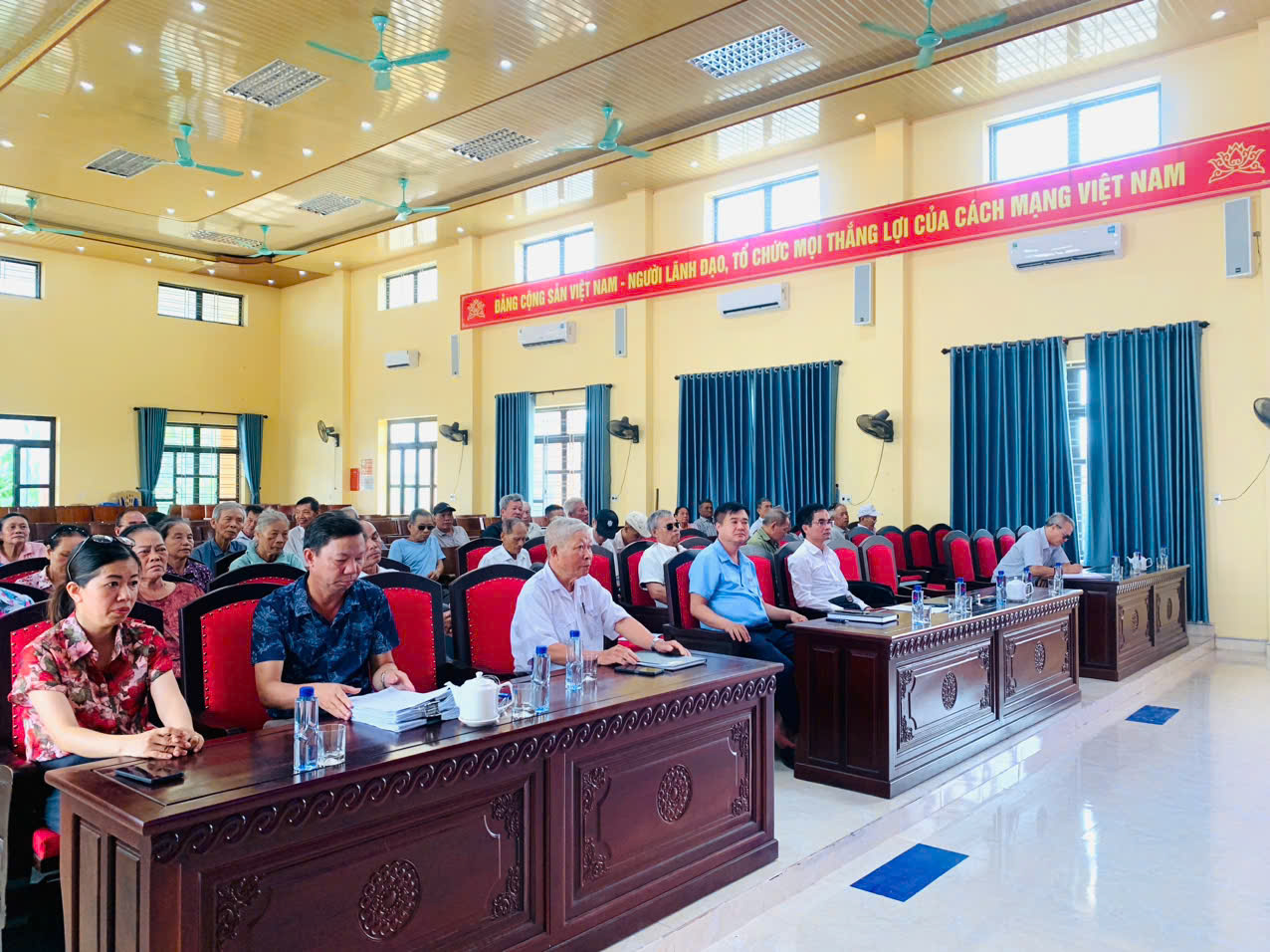 HỘI NGƯỜI CAO TUỔI XÃ ĐÔNG THUỴ ANH SƠ KẾT CÔNG TÁC HỘI 6 THÁNG ĐẦU NĂM, TRIỂN KHAI PHƯƠNG HƯỚNG, NHIỆM VỤ 6 THÁNG CUỐI NĂM 2026
